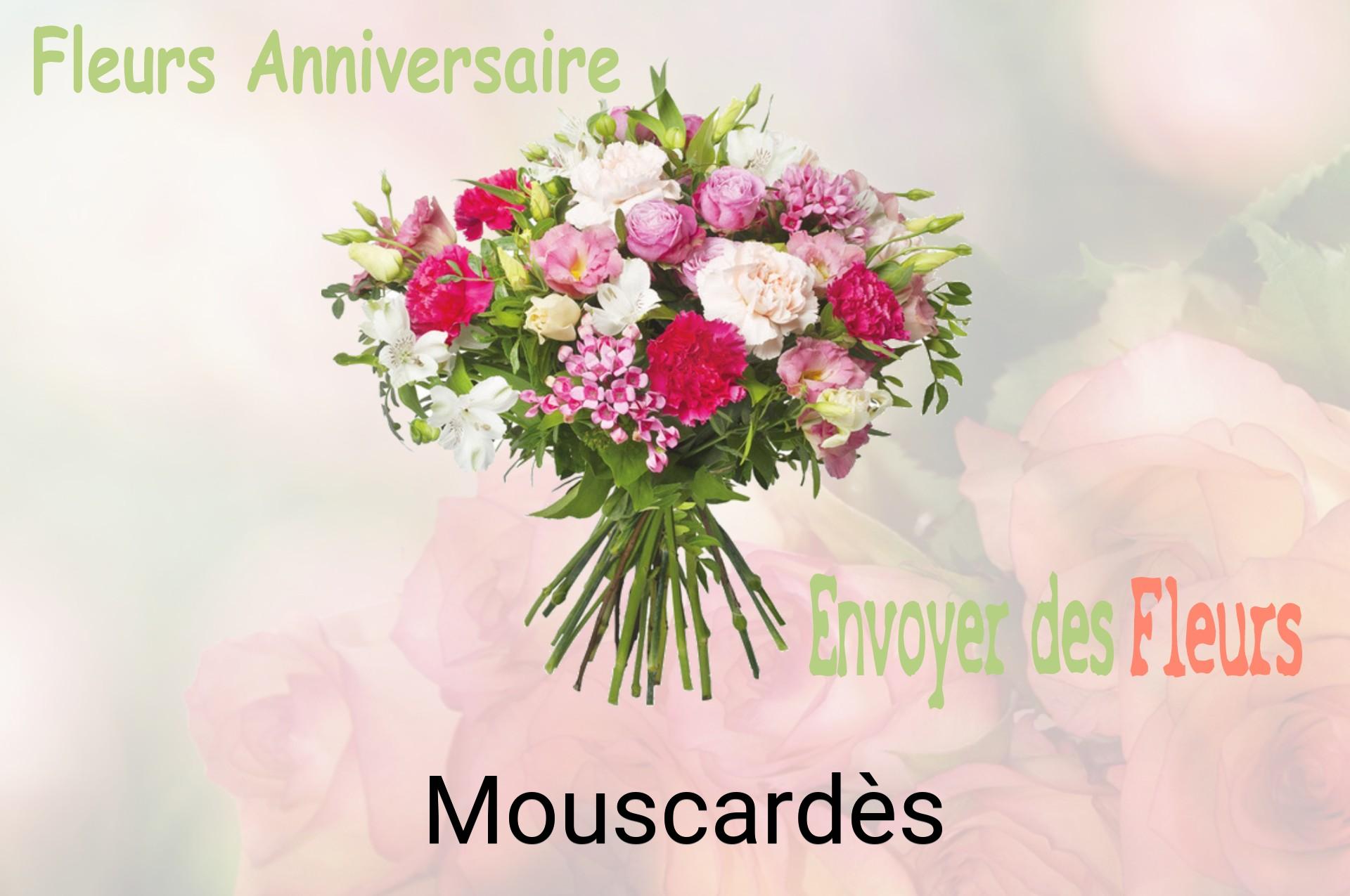 Bouquet de fleurs d’anniversaire livré à Mouscardès