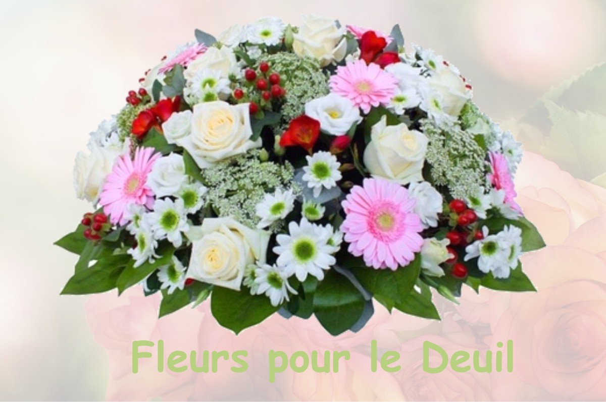 fleurs deuil MOUSCARDES